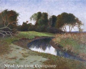 Tide Water Creek, St. Simons Island by Stephen Parrish