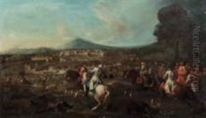 La Bataille De Bitonto A Naples,, Le Siege De Gaeta (2 Works)