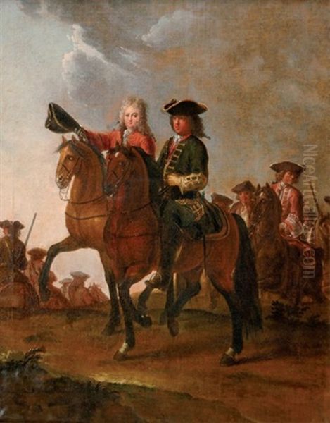 Portrait Equestre Presume D'henri D'aix, Comte De Provence - view 1