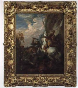 La Chasse Au Lion by Charles Parrocel
