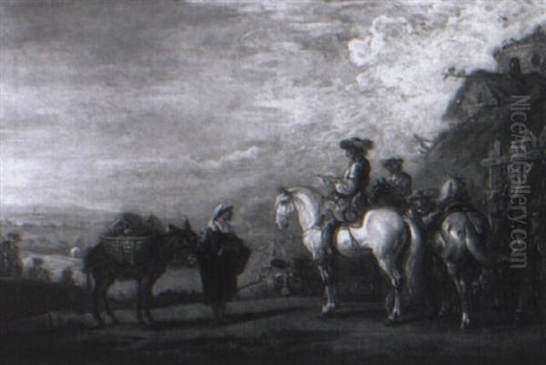 La Cantiniere Et Les Militaires - view 1