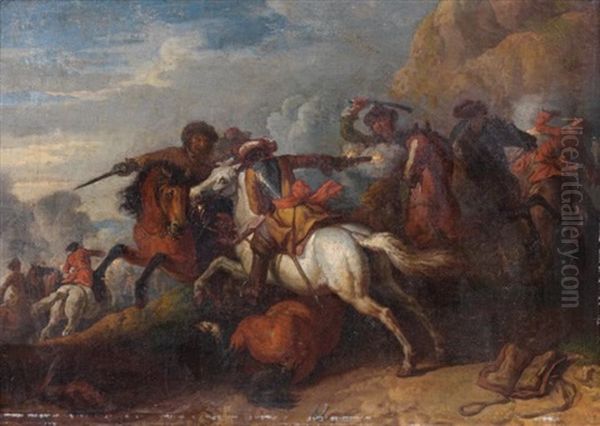 Combat De Cavalier - view 1