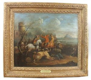 Battle Scene by Joseph Parrocel
