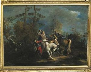 Attaque De Brigands Dans Une Clairiere