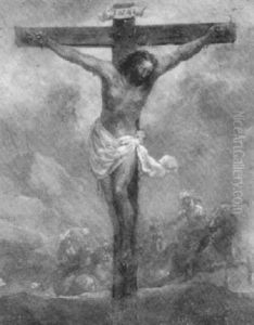 Le Christ En Croix by Joseph Francois Ignace Parrocel