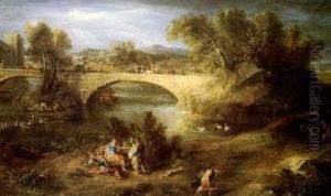 Moise Sauve Des Eaux by Joseph Francois Ignace Parrocel