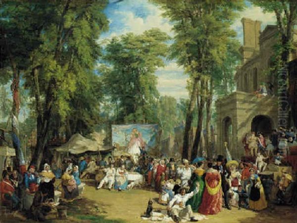 A Fair In The Champs Elysee, Paris - view 1