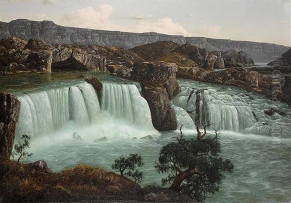 Shoshone Falls (snake River, Idaho) - view 1