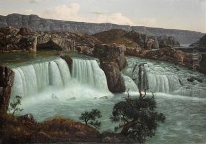Shoshone Falls (snake River, Idaho) by William Samuel Parrott