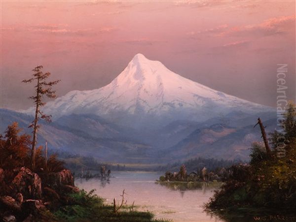 Mt. Hood, Sunset - view 1