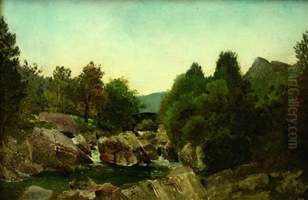 Flusslandschaft (+ Another; 2 Works) - view 1