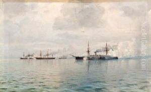 La Flotte Imperiale by Leonid Blinov