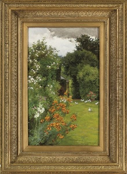 Orange Lilies - view 1