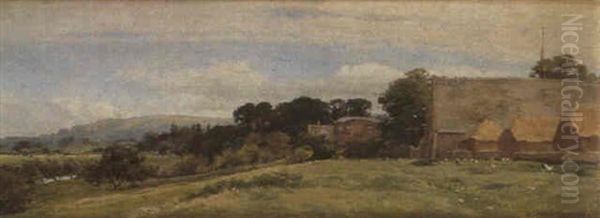 The Tithe Barn Bredon - view 1
