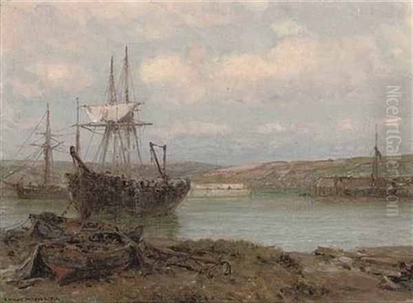 Refitting At Cormack Harbour (+ A Quiet Day On The Estuary; Pair) - view 1