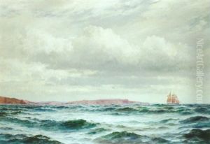 A West Country Port (falmouth?) From The Sea