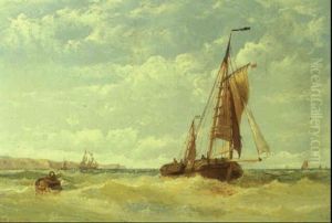 Squally Day Off The South Coast by Arthur Wilde Parsons