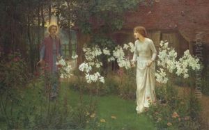 The Annunciation. Hail, Thou Art Highly Favoured by Beatrice Emma Parsons