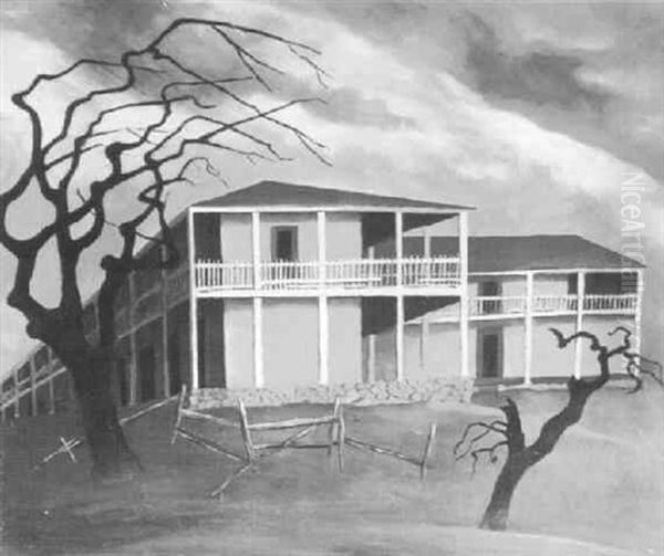 Building In A Surreal Landscape - view 1