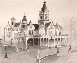 Gabled House by Marion Randall Parsons