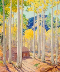 Aspens by Orin Sheldon Parsons