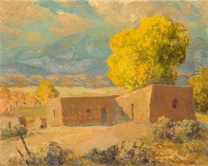 Pueblos In Autumn