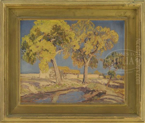 New Mexico Landscape With Adobe - view 1