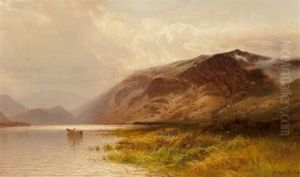 Lake Landscape by Arthur Parton