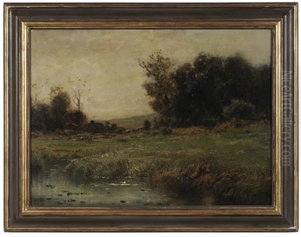 Autumn Landscape (farmhouse Across A Field) - view 1