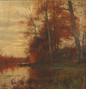 Fall Landscape by Arthur Parton