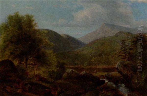 Landscape With Deer - view 1