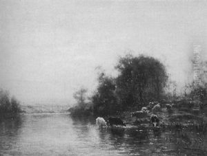 The Watering Place by Arthur Parton