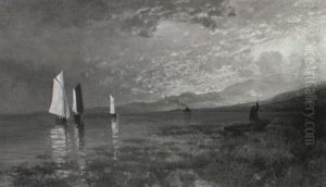 Becalmed, Twilight by Arthur Parton