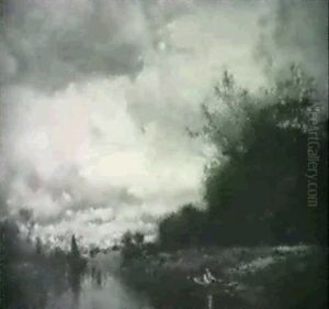 Out On The Pond by Arthur Parton