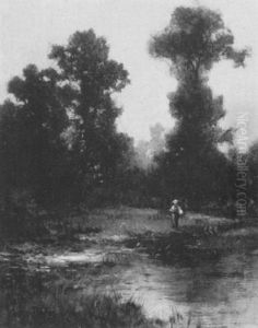 A Boy Fishing A Boy Fishing