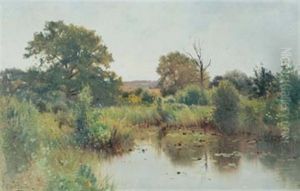 A Pool On The Medway, Kent, England