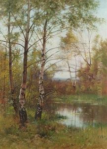 Wood And Water by Ernest Parton