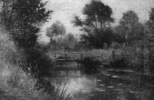 On The Kennet, Berkshire by Ernest Parton