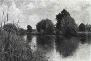 On The Thames... by Ernest Parton