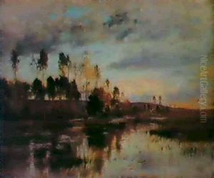 The Sommer Valley by Ernest Parton