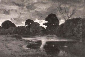 Quiet Pond by Ernest Parton