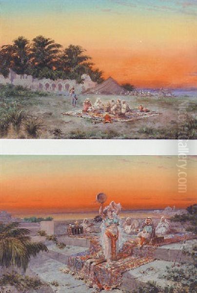 An Arab Encampment - view 1