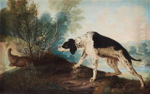Landscape With Dog And Birds by Johan Pasch the Elder