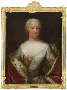 Friherinnan Ehrenpreus by Lorenz Pasch the Elder