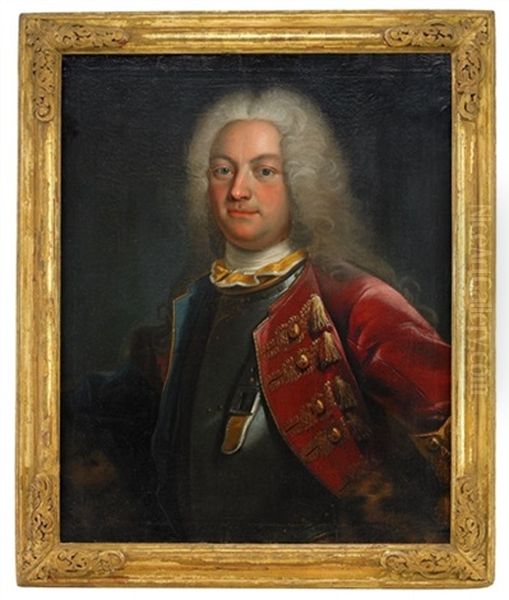 Portratt Av Greve Carl Fredrik Piper Och Hans Maka Ulrika Kristina, Fodd Morner Af Morlanda (pair) - view 1