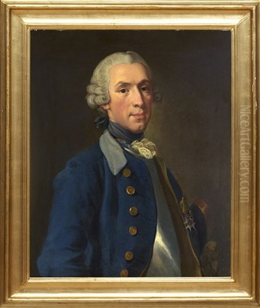 Portratt Forestallande Kaptenlojtnant Peter Von Stierneman - view 1