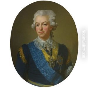King Gustavus Iii Of Sweden by Lorenz Pasch the Younger