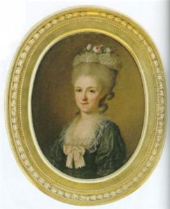 Damportratt by Lorenz Pasch the Younger