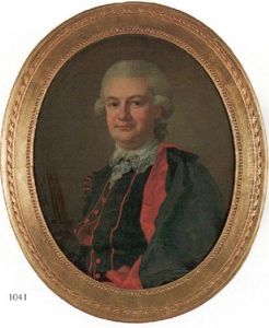 Portratt Av Assessorn Och Ordensbrodern I Par Bricole Karl Jakob Lundstrom