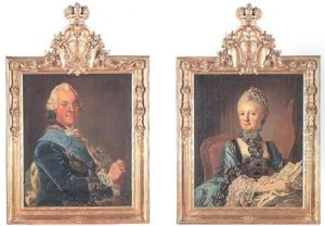 Portratt Av Adolf Fredrik by Lorenz Pasch the Younger